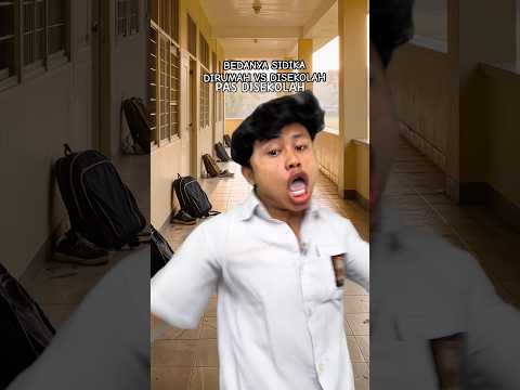 Bedanya sidika dirumah vs disekolah #ardikatamps #comedy thumbnail