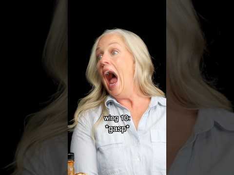 Mama Maple's reaction to every wing on Hot Ones 😅 thumbnail