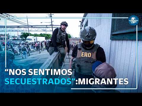 “Esposan a embarazadas”; migrantes protestan por tratos inhumanos #EnPortada thumbnail