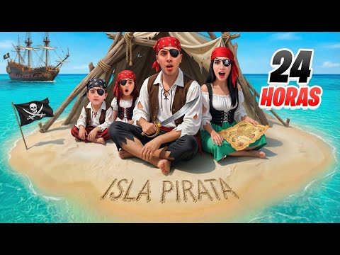 24 Horas ATRAPADOS en una ISLA de PIRATAS 🏴‍☠️ thumbnail
