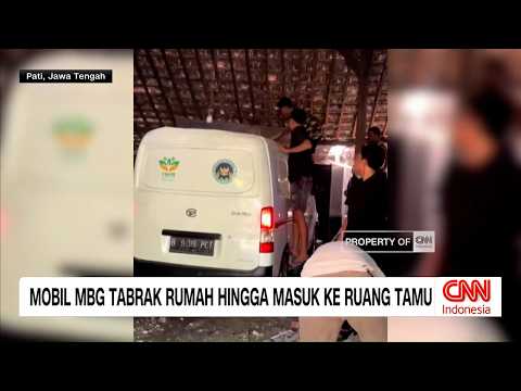 Mobil Operasional MBG Tabrak Rumah, Masuk Hingga Ruang Tamu thumbnail