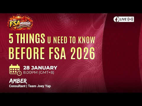 [FSA Mania] 5 Things You Need to Know Before FSA 2026 thumbnail