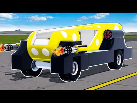 Building BATTLE CARS in SimplePlanes 2! thumbnail