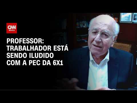 Trabalhador está sendo iludido com a PEC da 6x1, afirma professor  | WW thumbnail