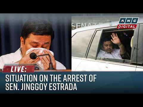 LIVE: Situation on the arrest of Sen. Jinggoy Estrada | ABS-CBN News (June 1, 2026) thumbnail
