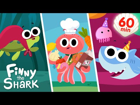 Happy Birthday Finny The Shark | + More Fun Cartoons For Kids! thumbnail