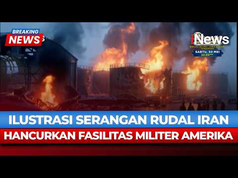 Iran Rilis Video Ilustrasi AI Serangan ke AS, Klaim Ratusan Fasilitas Militer Hancur | iNews Terkini thumbnail