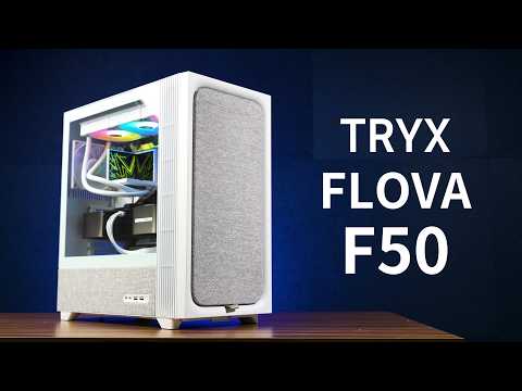 【Huan】 布面織藝與垂直貫流風機的結合! 獨樹一格的機殼: TRYX FLOVA F50 & STAGE ARGB水冷 thumbnail