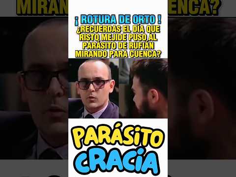 ¿RECUERDAS EL DÍA QUE RISTO MEJIDE PUSO AL PARÁSITO DE RUFIÁN MIRANDO PARA CUENCA? thumbnail