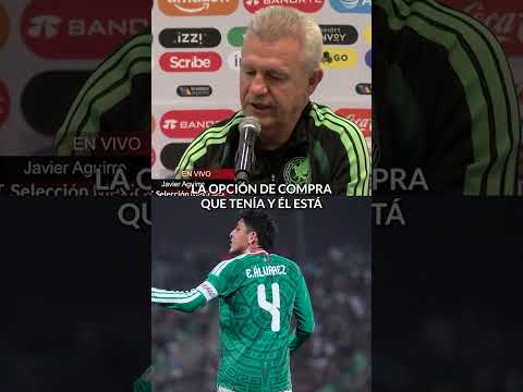 Javier Aguirre defiende a Edson Álvarez: “NO HAY TEMA DISCIPLINARIO” thumbnail
