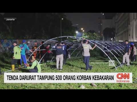Tenda Darurat Tampung 500 Orang Korban Kebakaran thumbnail