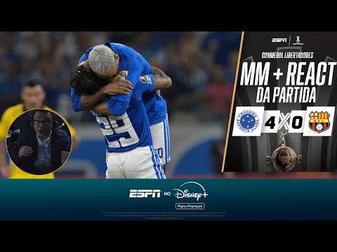 VAUGHAN FOI À LOUCURA COM OS GOLAÇOS DO CRUZEIRO NA LIBERTADORES | REACT COM LANCES thumbnail