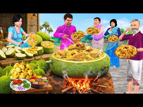 जादुई कटहल बिरयानी Jadui JackFruit Biryani Magical Hindi Kahaniya Moral Stories thumbnail
