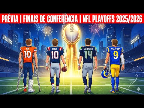 MEGA PRÉVIA DAS FINAIS DE CONFERÊNCIA! BRONCOS VENCEM SEM BO NIX? thumbnail