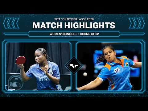Hope Udoaka vs Diya Chitale | WS R32 | #WTTLagos 2026 thumbnail
