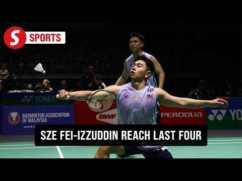 Sze Fei-Izzuddin withstand Japanese fightback to reach Malaysia Masters last four thumbnail