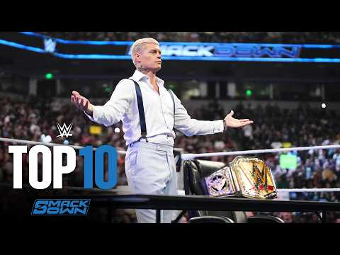 Top 10 Friday Night SmackDown moments: WWE Top 10, May 15, 2026 thumbnail