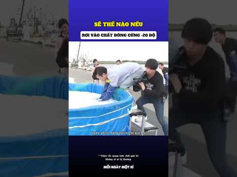 Sẽ thế nào nếu rơi vào chất lỏng siêu lạnh 🤣 thumbnail