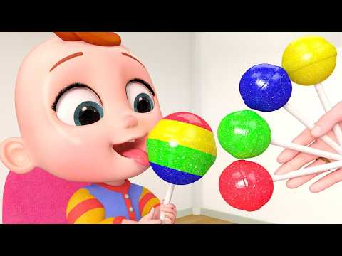 𝑵𝑬𝑾🍭Johny's Lollipop | 🔵 🔴 Learn about COLORS🟢 🟡 BST Kids Nusery Rhymes and Kids Songs thumbnail
