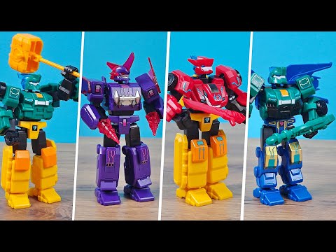 ARMÉ a los Héroes DINOSTER con todas sus piezas y ¡LOS REVIVÍ! thumbnail