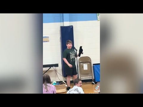 Kid goes viral over his imitation of different bird calls at a US school talent show thumbnail