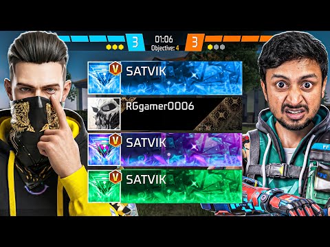 4 SATVIK pranked ANGRY YouTuber of Free Fire thumbnail