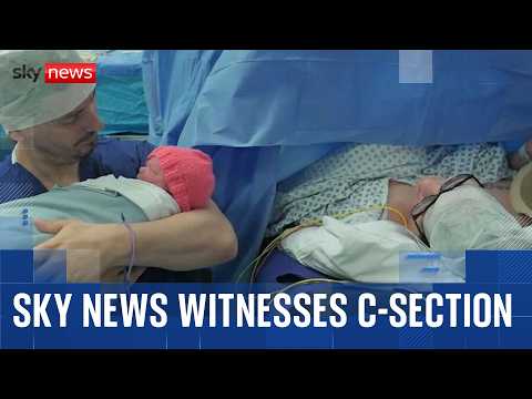 Sky News witnesses c-section as part of maternity care special thumbnail