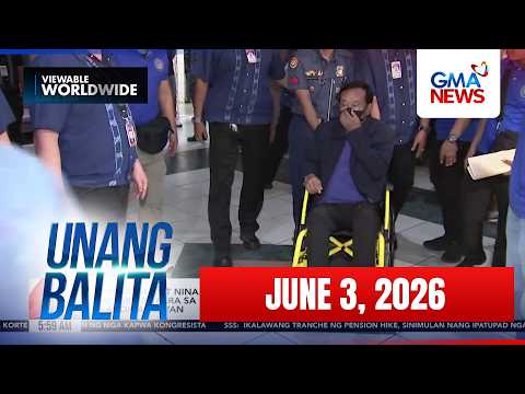 Unang Balita - Part 1 (June 3, 2026) | Unang Hirit thumbnail