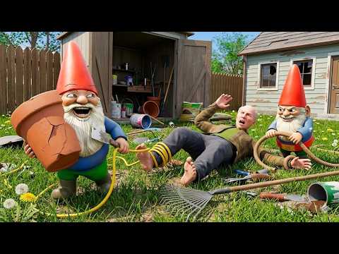 【DE JuN】到恐怖老頭家偷東西！盜賊小矮人(burglin' gnomes) thumbnail