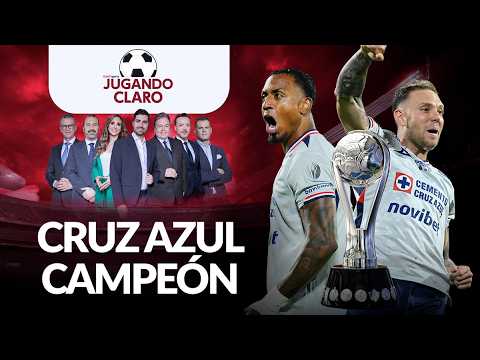 Cruz Azul CAMPEÓN; Festejos En Vivo | Jugando Claro | 24 de mayo thumbnail
