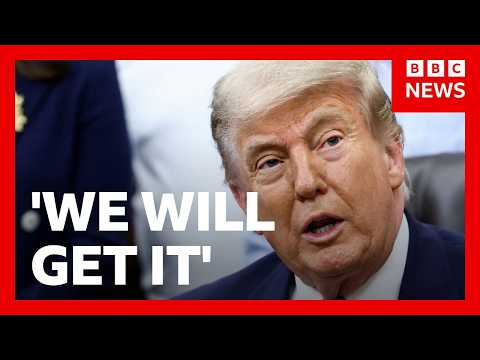 Donald Trump vows to recover Iran's uranium | BBC News thumbnail