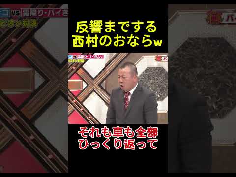 反響までする西村のおならw#面白い#お笑い#ネタ#爆笑#癒し#funny#おもしろ thumbnail