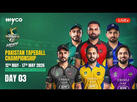 Pakistan TapeBall Championship 2026 | Match Day 3 | on myco thumbnail