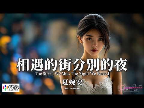 【高清MV】夏婉安 - 相遇的街分別的夜【Pinyin + Eng Sub | AI音樂視頻 | 繁體拼音英文動態字幕】Xia Wan An thumbnail