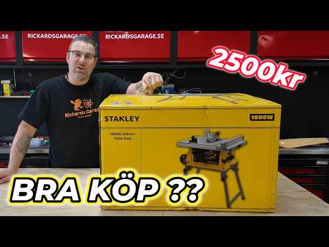 Är detta ett bra köp ?? - Stanley bordsåg SST 1800-QS thumbnail