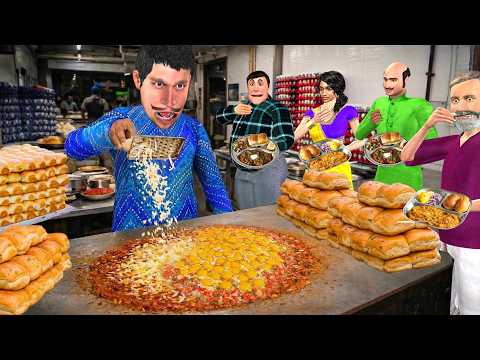 Rs. 50/- Only Egg Pav Bhaji Wala Hindi Kahaniya Pav Bhaji Street Food Hindi Kahaniya Moral Stories thumbnail