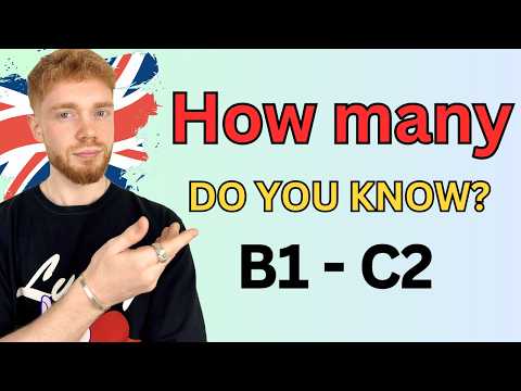 If you know these words, your English is AMAZING! thumbnail