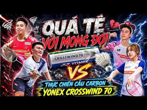 Cú Lừa Hơn 1 Triệu? Thực Chiến Quả Cầu Lông Yonex Crosswind 70: Quá Tệ So Với Kỳ Vọng! thumbnail