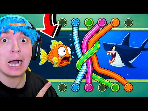 SALVE O PEIXE DO ATAQUE DO TUBARÃO GIGANTE FAMINTO!! ? thumbnail
