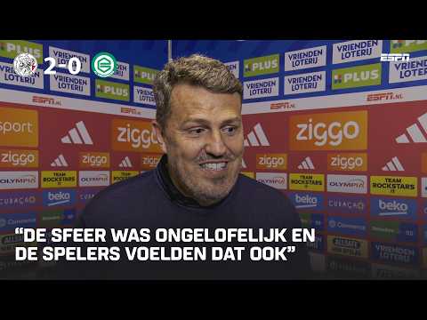? Óscar García: "MOGELIJK was dit de EERSTE WEDSTRIJD op weg naar een EUROPESE TITEL" ? | interview thumbnail