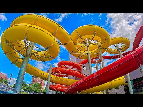 Black Hole Water Slide at Aquapark Płock #poland thumbnail