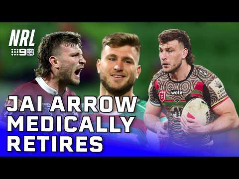Jai Arrow announces his retirement from rugby league | NRL on Nine thumbnail