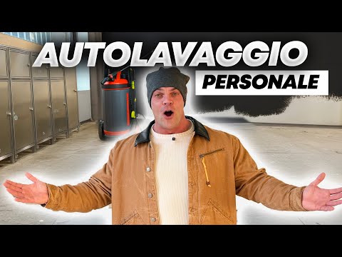 COMINCIANO I LAVORI 😬 - Autolavaggio personale nel MEGA garage - pt 3 thumbnail