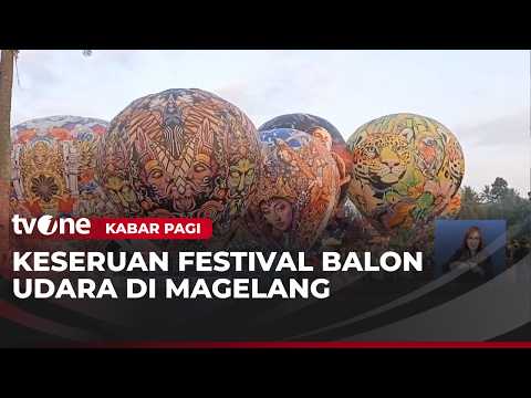 25 Balon Udara Hiasi Langit Candi Ngawen Magelang | Kabar Pagi thumbnail