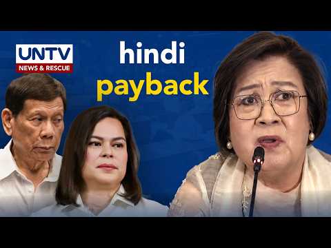 De Lima, itinangging “payback” laban sa mga Duterte ang impeachment ni VP Sara thumbnail
