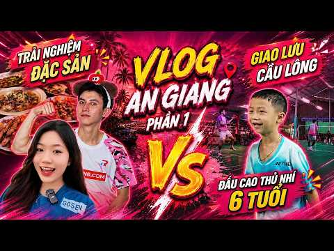 Quỳnh Giang Lần Đầu Làm "Chuyện Ấy"? Giao Lưu Cầu Lông Khó Nhằn Cùng Cao Thủ 6 Tuổi - Vlog 1 thumbnail