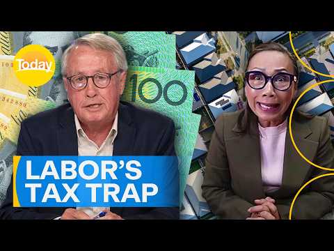 Fiery tax debate explodes live on air | Today Show Australia thumbnail