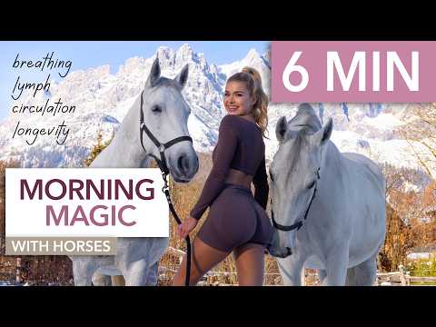 6 MIN MORNING MAGIC - do this every day for: Lymph Activation, reduce Puffiness, Breathing & Health thumbnail