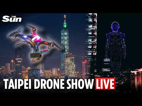 LIVE: Massive drone display over Taipei 101 kicks off Computex trade show thumbnail