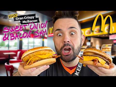NUOVI CRISPY McBACON con Bacon Jam… ma è BUONO o NO?! 🍔🔥 thumbnail